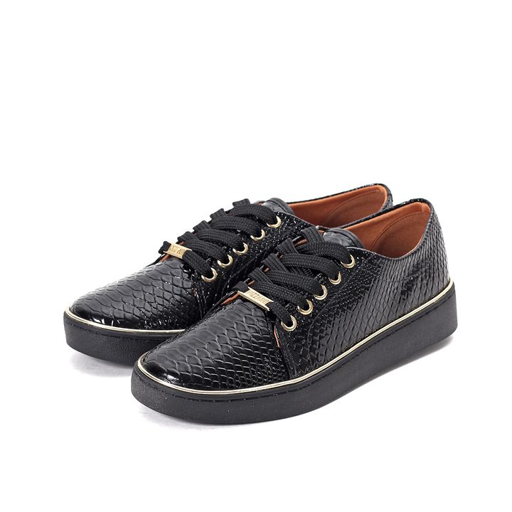 zapatillas de vestir negras mujer