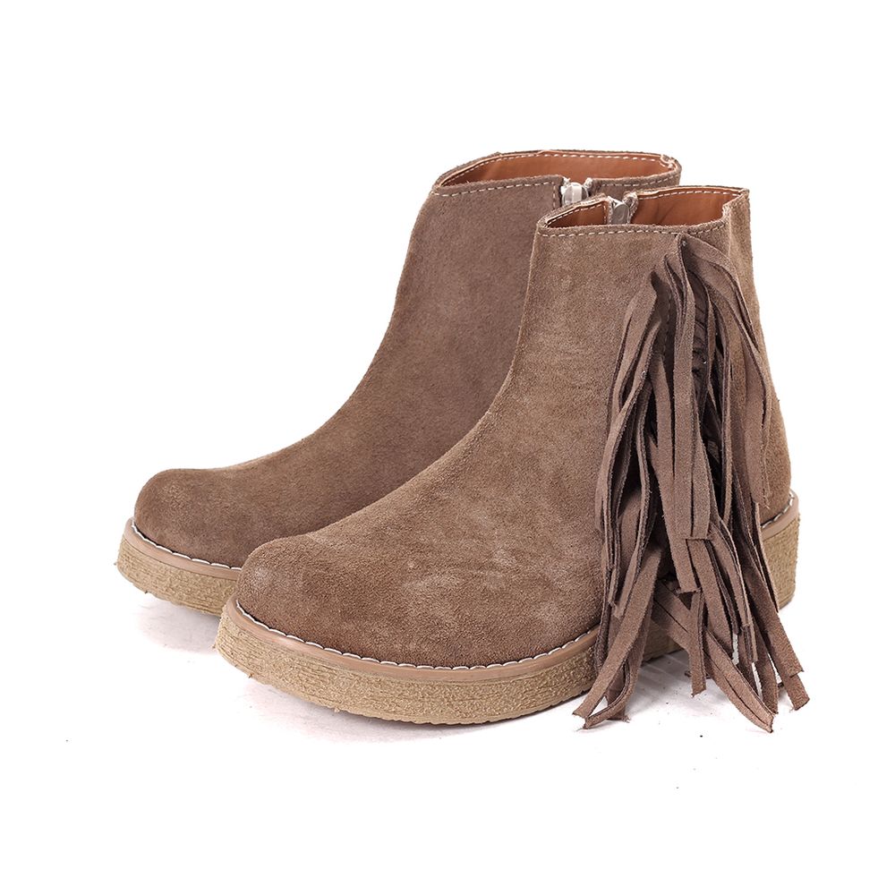 botas de gamuza para mujer