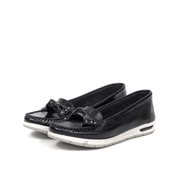 mocasines mujer charol