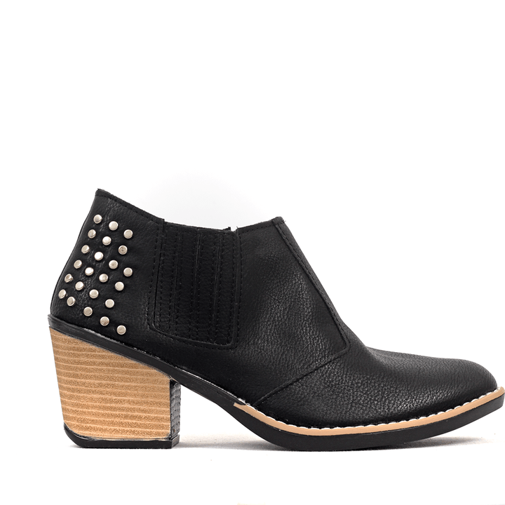 botas cortas de cuero